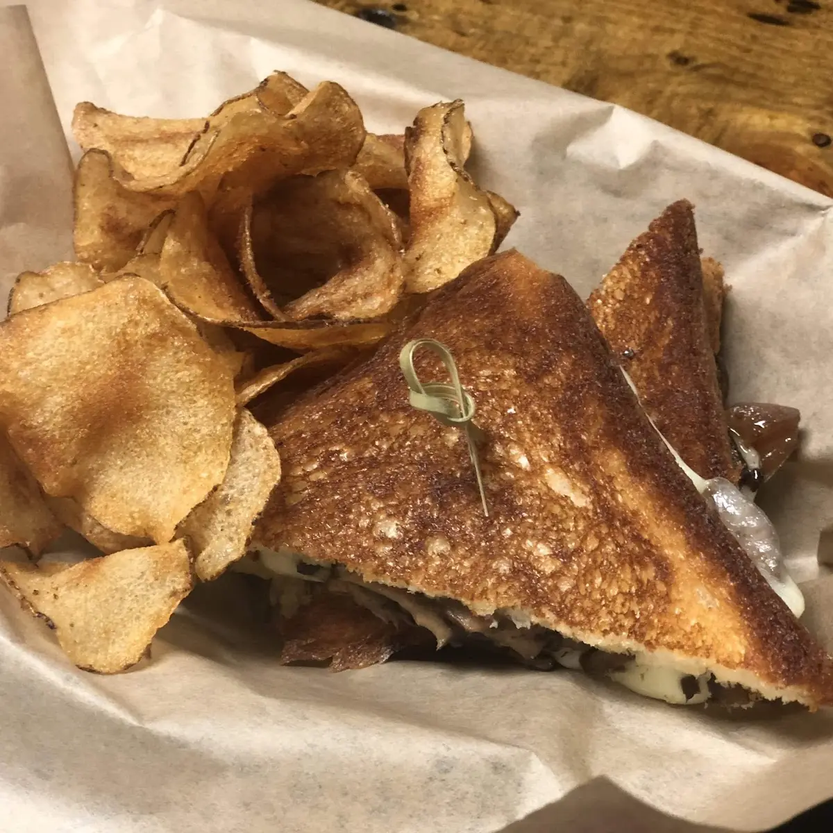 Mushroom Grilled Cheese