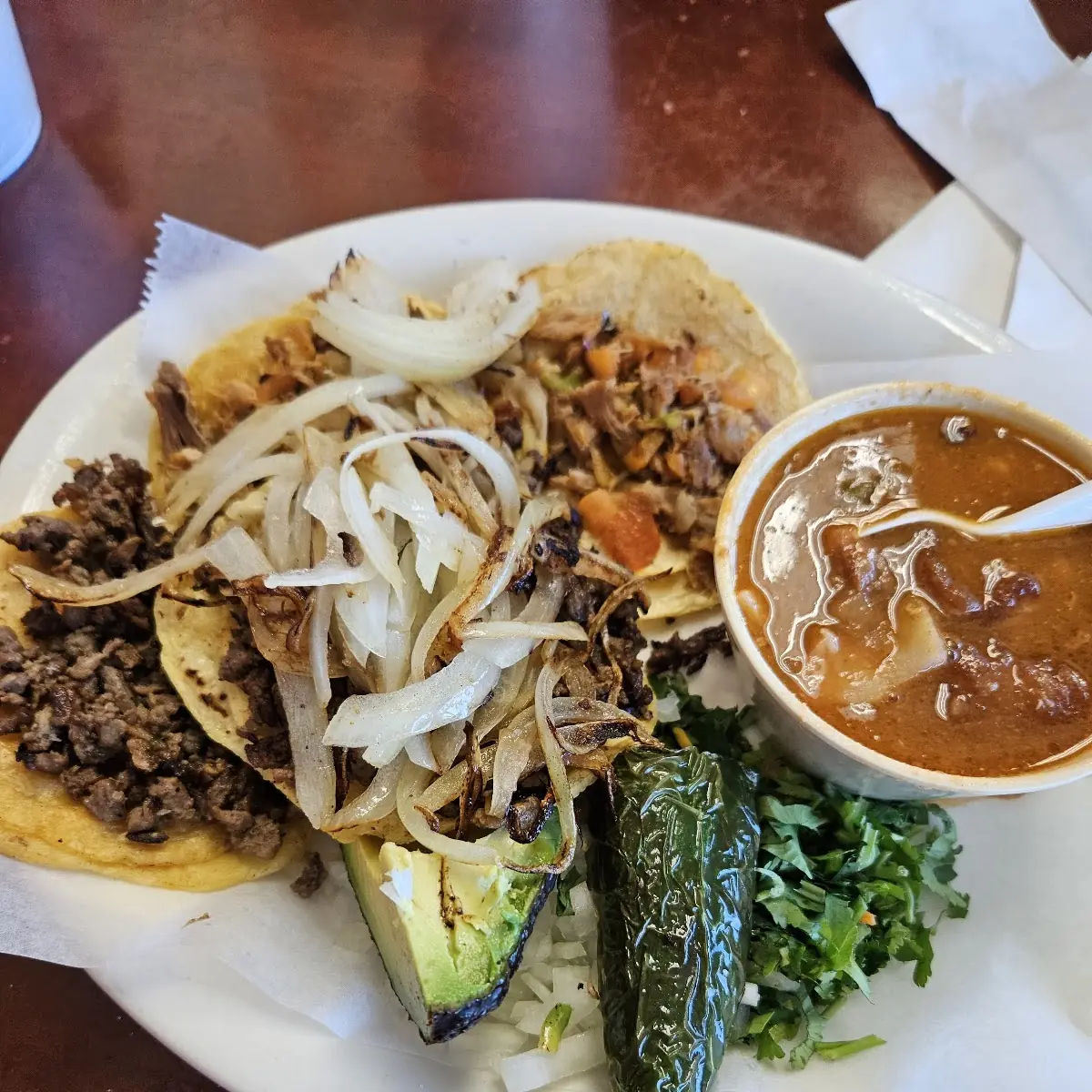 Mini Tacos De Carnitas Plate