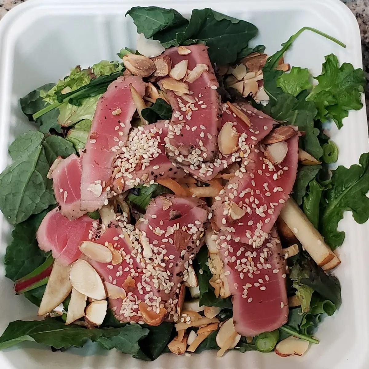 Grilled Yellowfin Tuna Salad