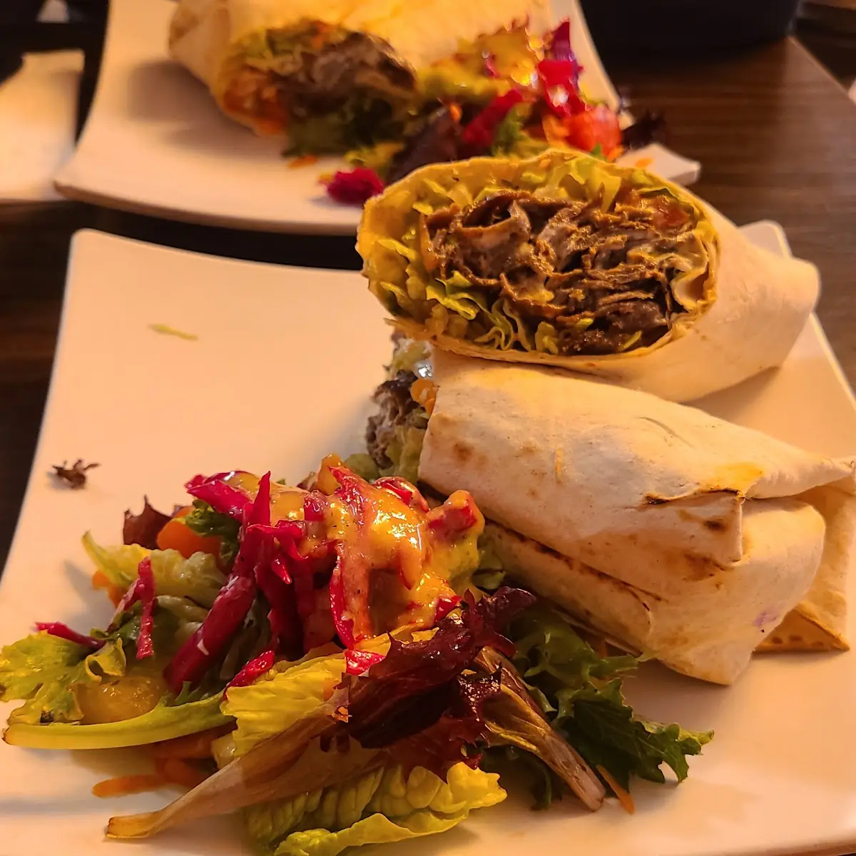 Beef and Lamb Gyro Wrap
