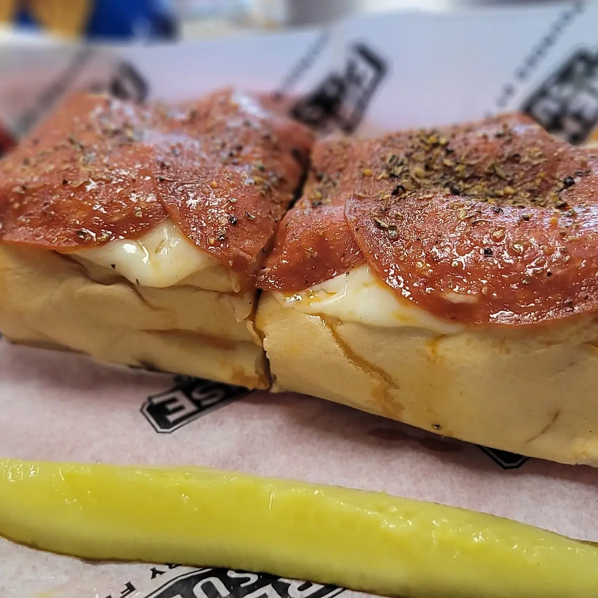 Pepperoni Meatball Sandwich
