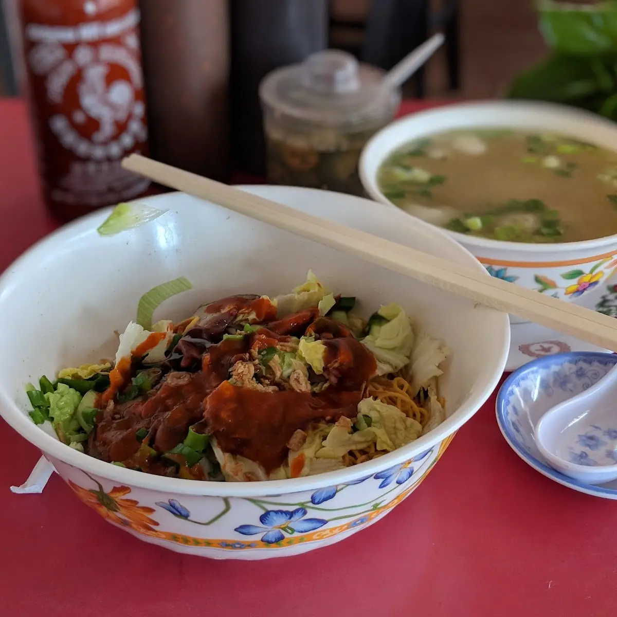 Wonton Noodle Soup