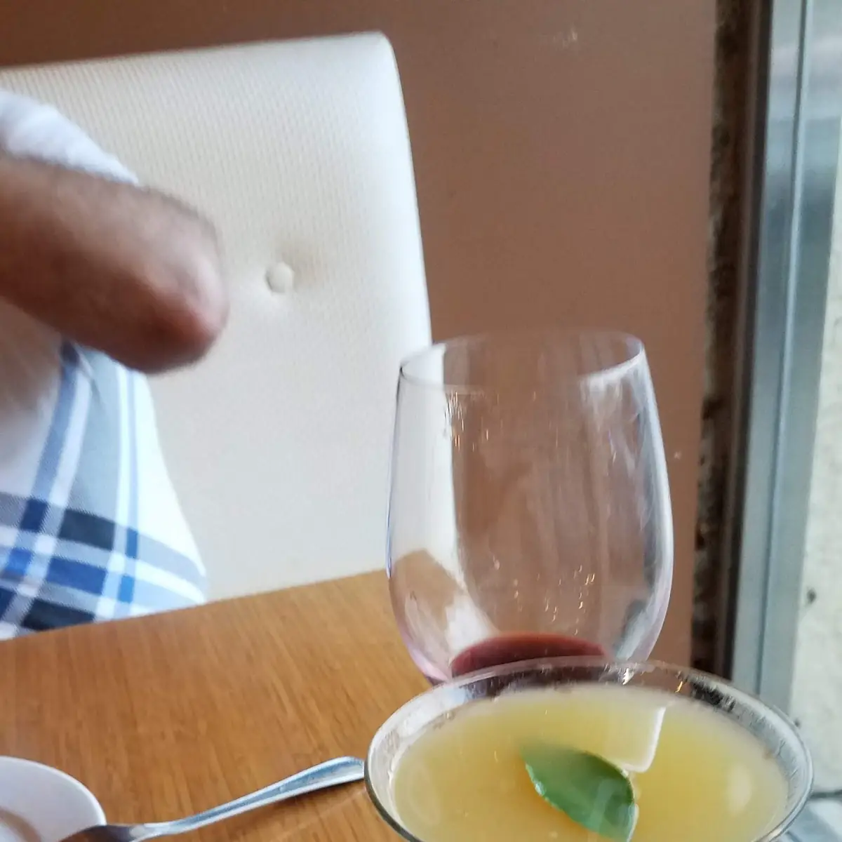 Thai Basil Orange Martini