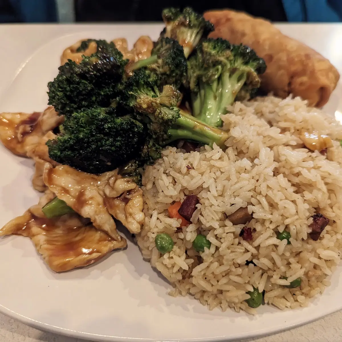 Chicken Broccoli & Pork Fried Rice