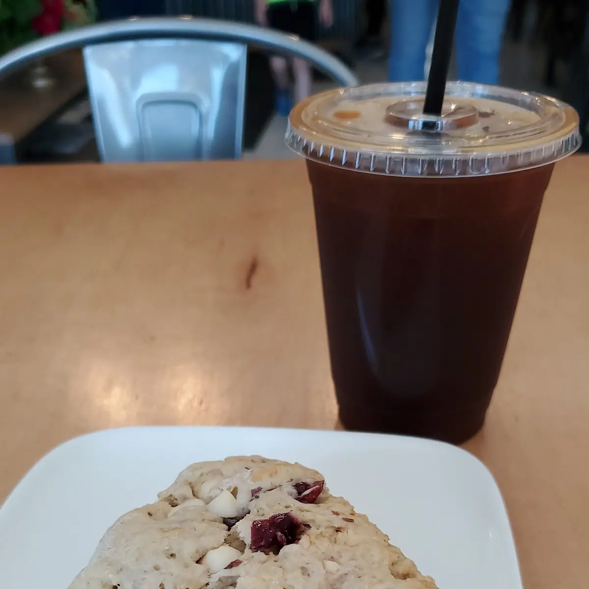 Cranberry and White Chocolate Chip Scone