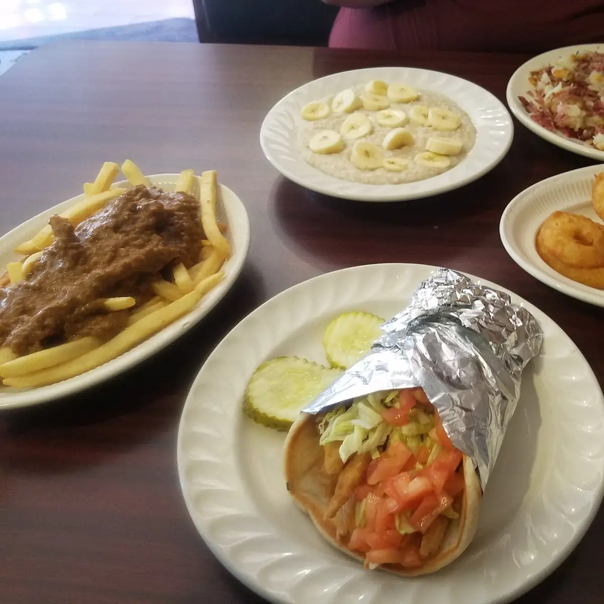 Fresh Gyro Omelette