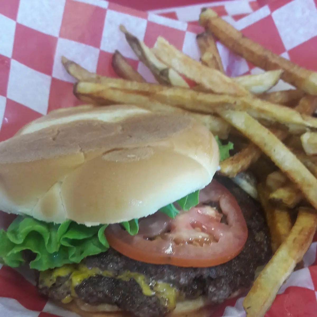 Cheeseburger with Hand-Cut Fries