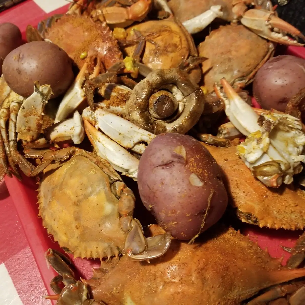 Boiled Crabs