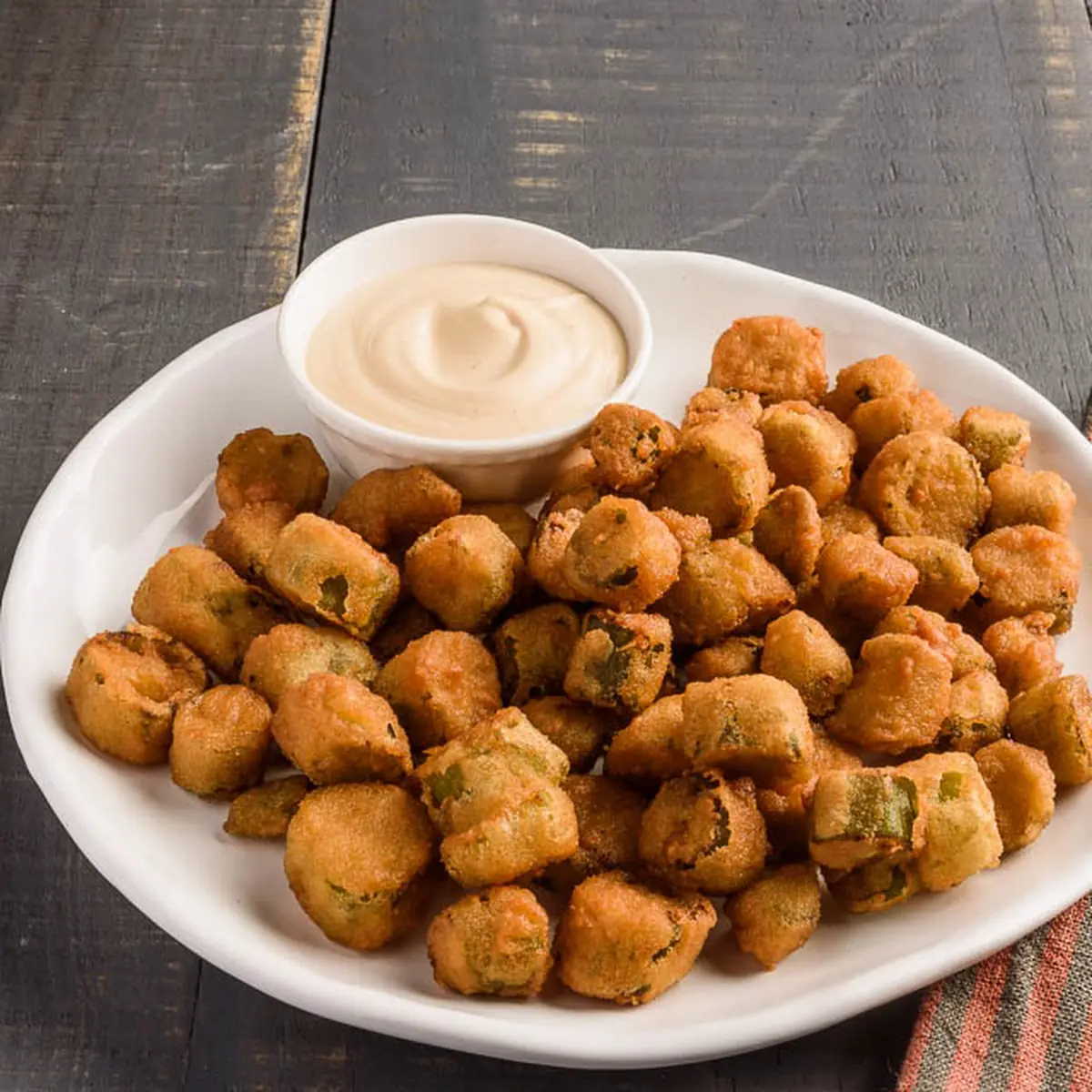 Fried Okra T