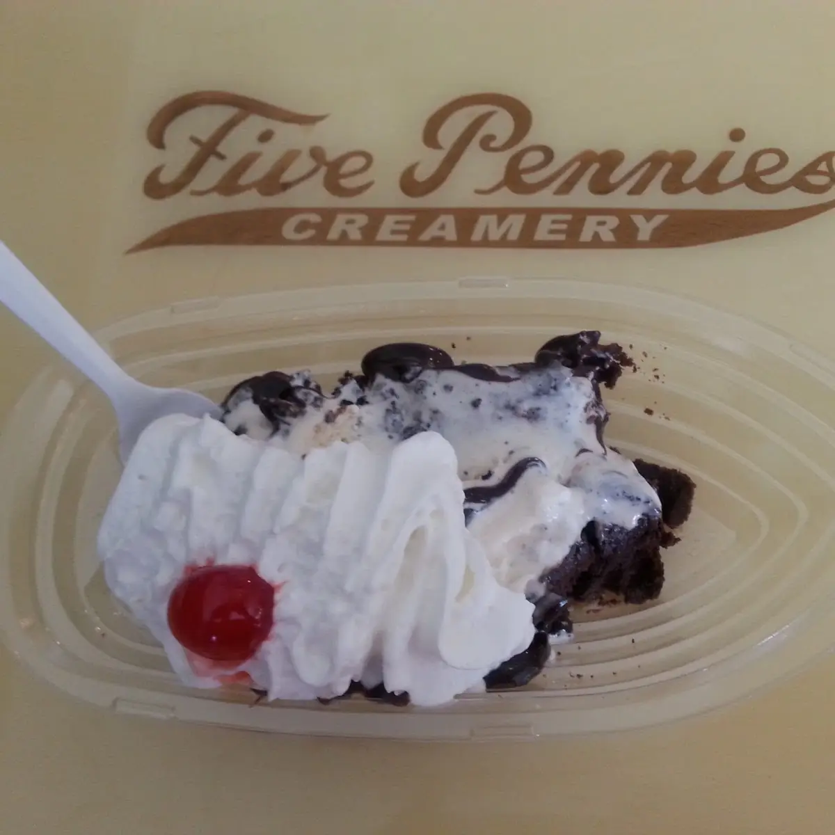 Brownie Sundae