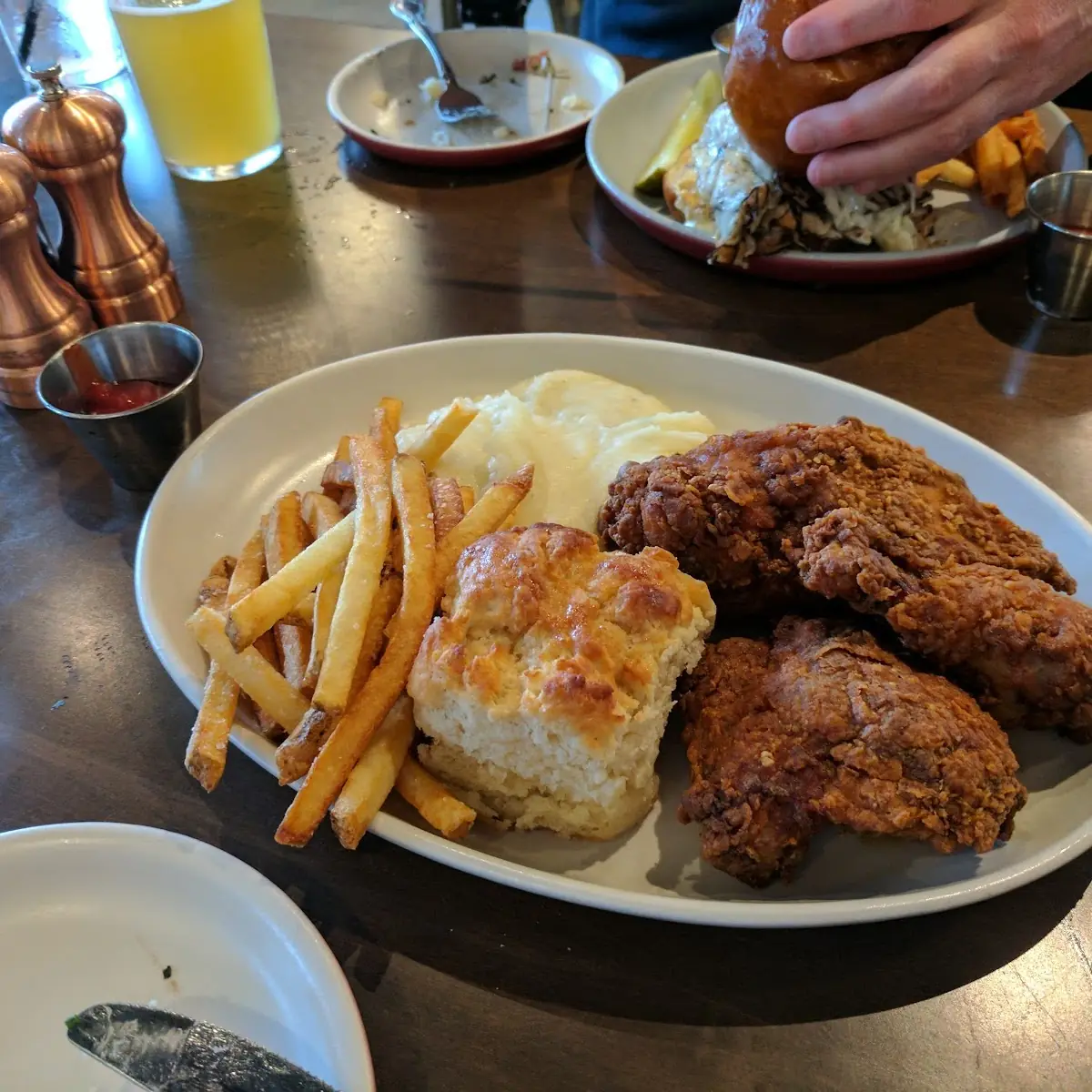 Fried Chicken & Buttermilk Biscuit