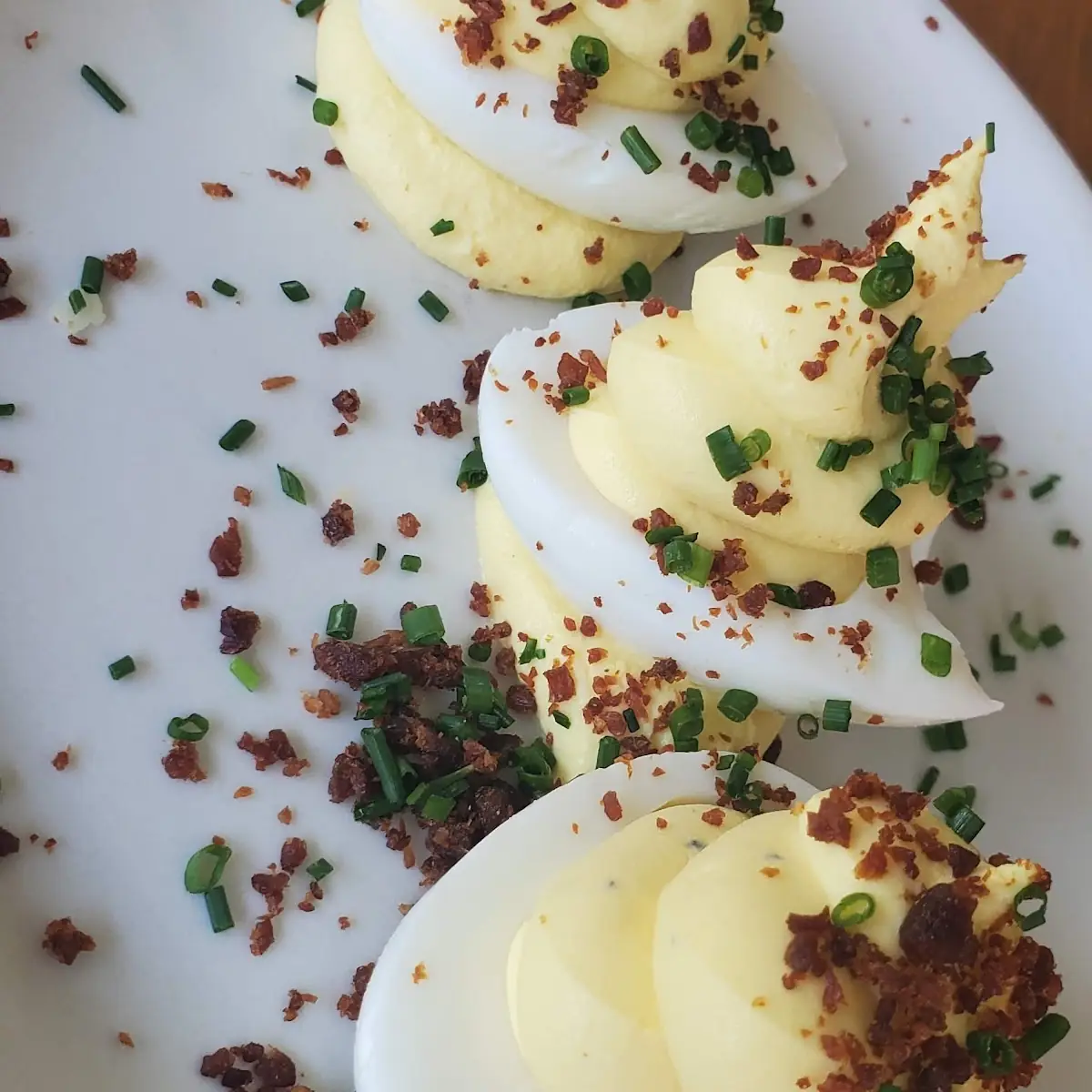 Prosciutto Deviled Eggs
