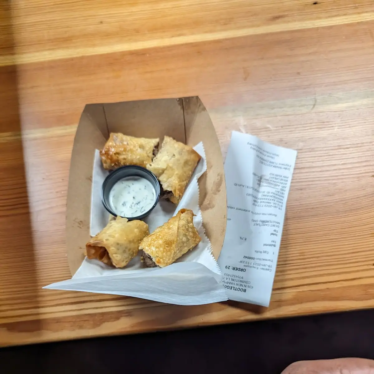 Eva Cheesesteak Egg Rolls