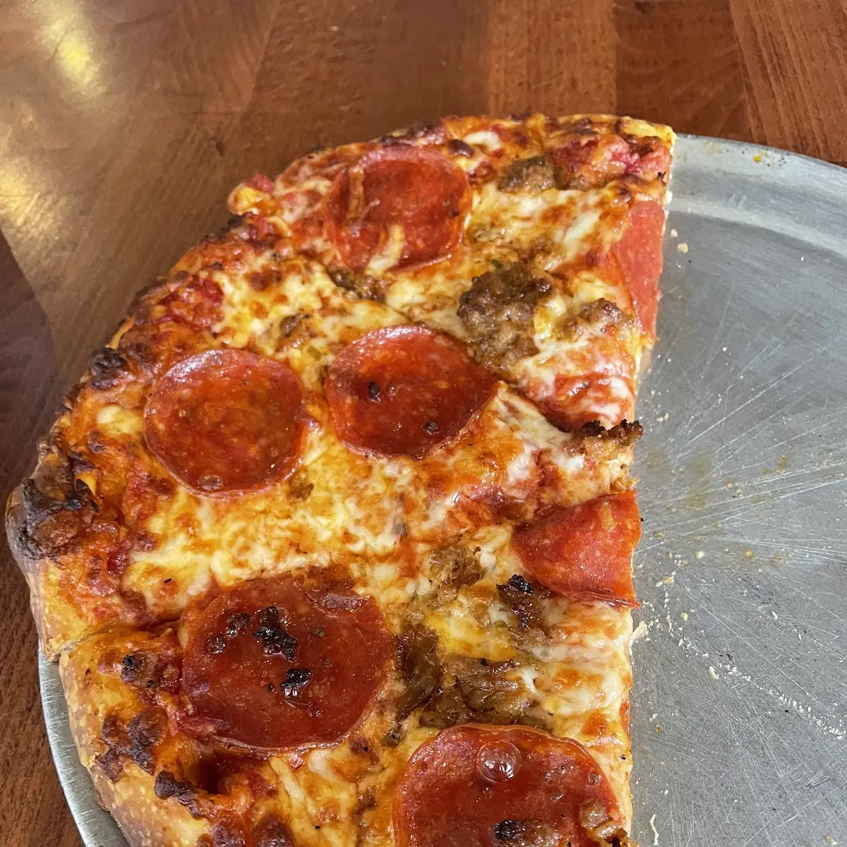Pepperoni and Sausage Pizza