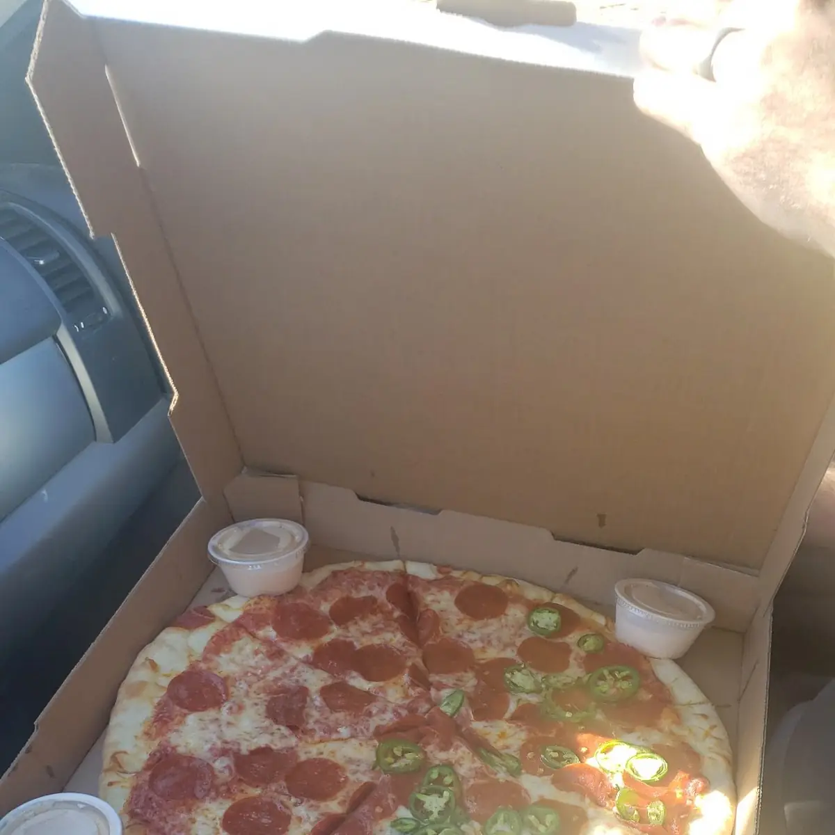 Pepperoni and Jalapenos Pizza