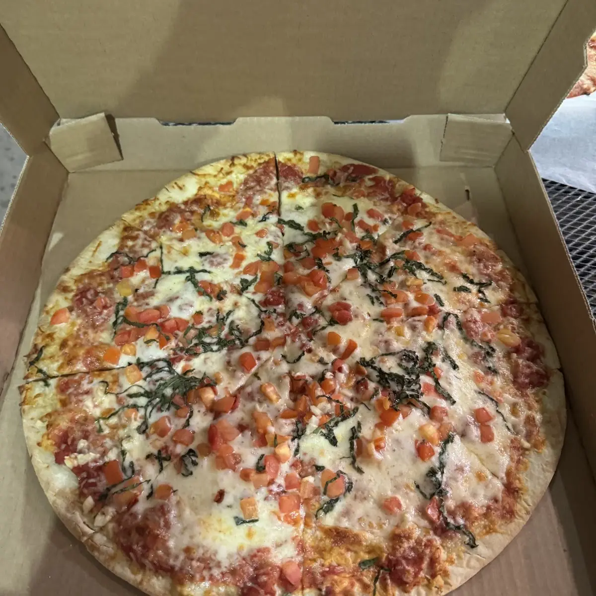 Tomato Basil Pizza
