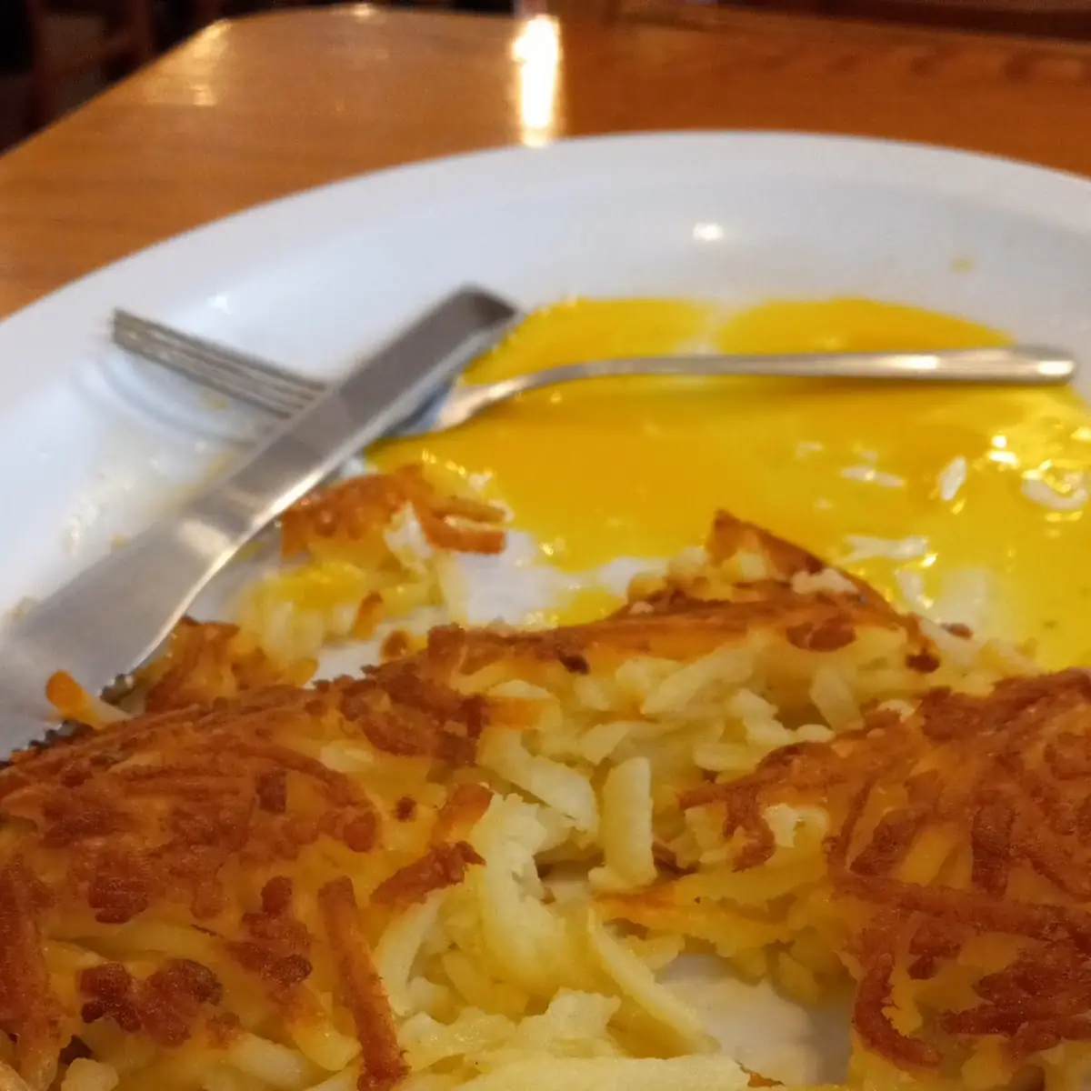 Hash Browns and Eggs