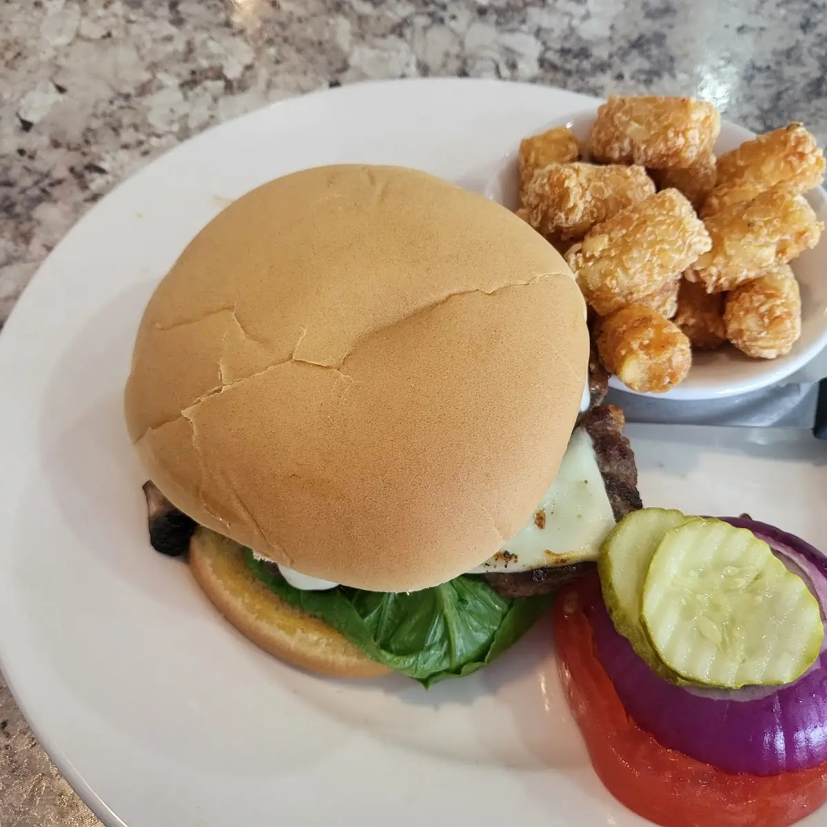Mushroom Swiss Burger