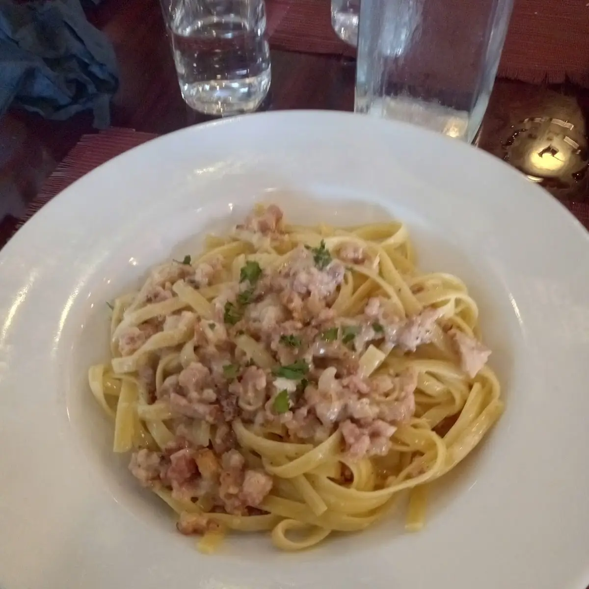 Fettuccine Carbonara