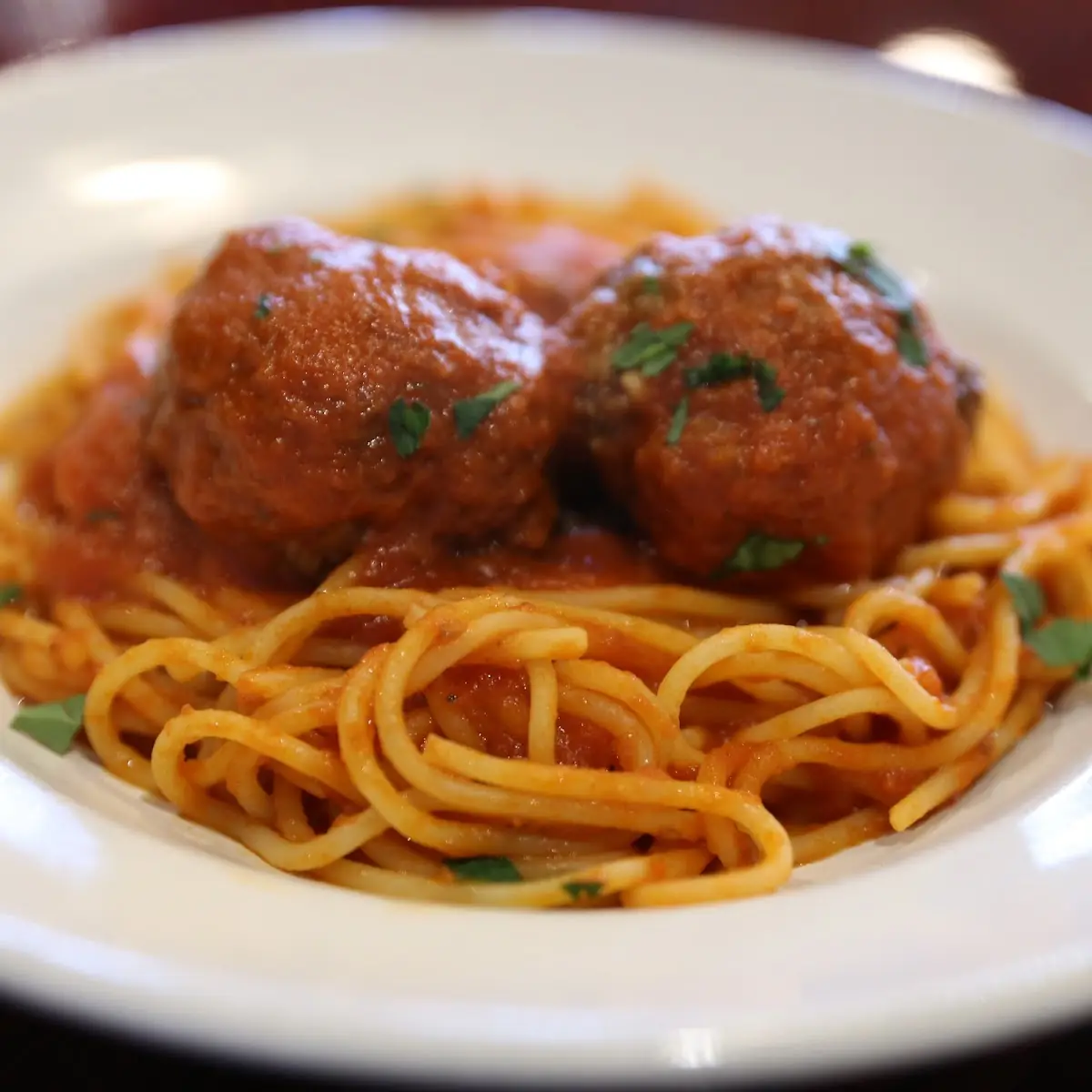 Spaghetti Meatballs