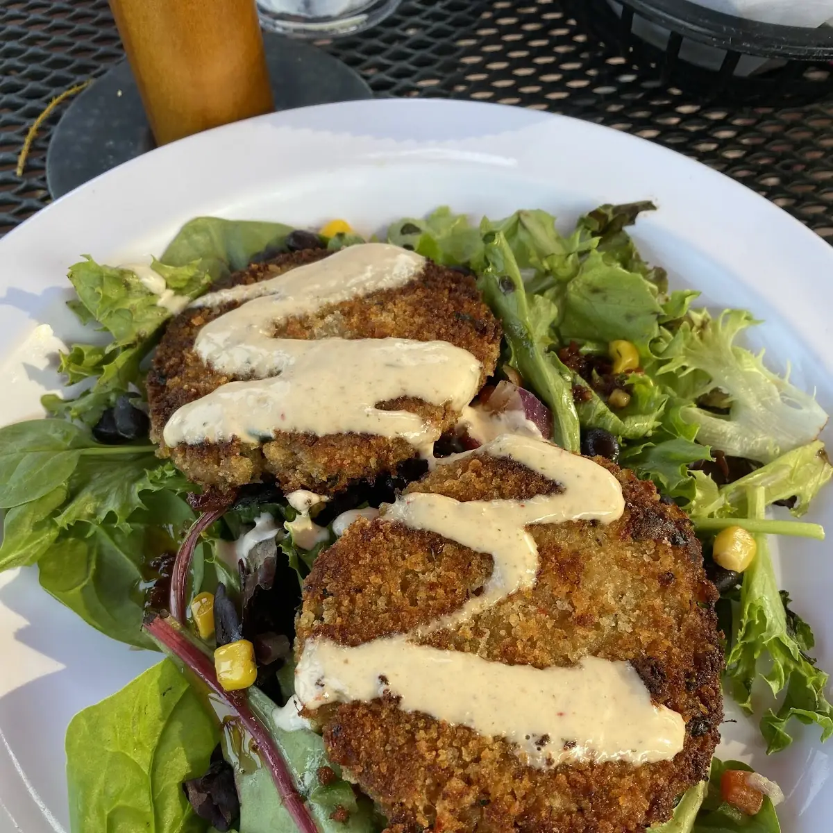 Crab Cake Salad