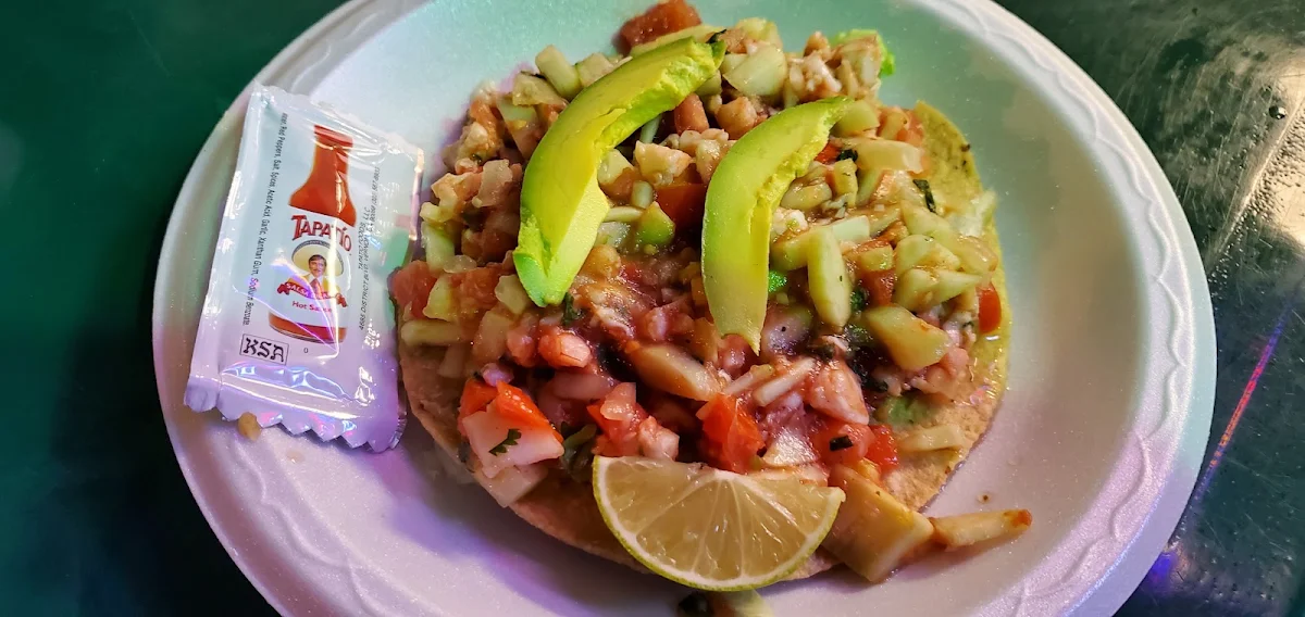 Fish Ceviche Tostada