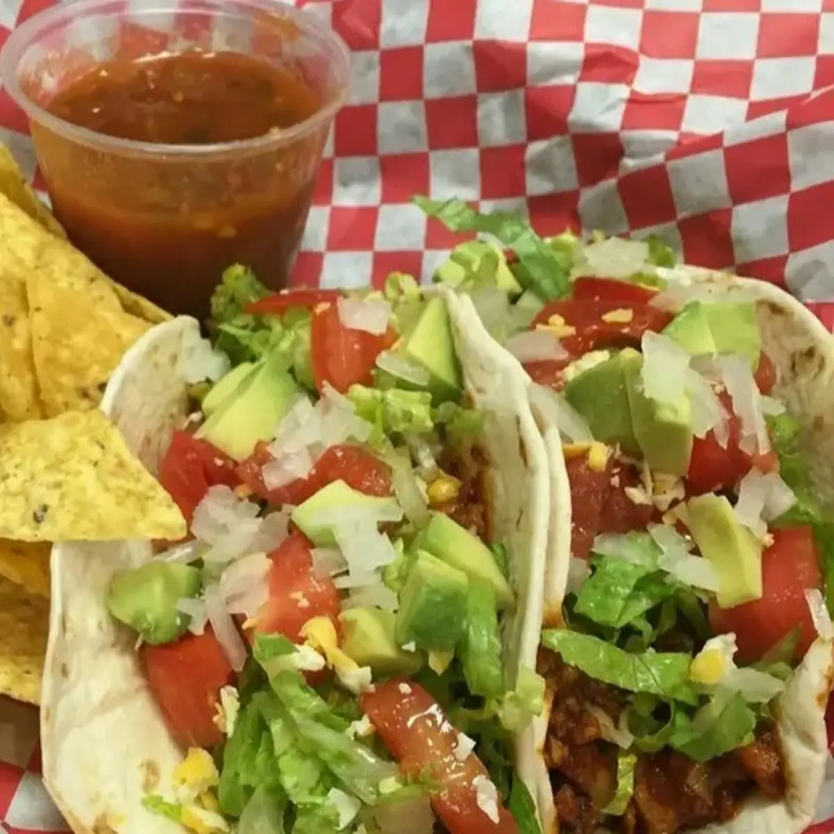 Chicken Soft Shell Tacos