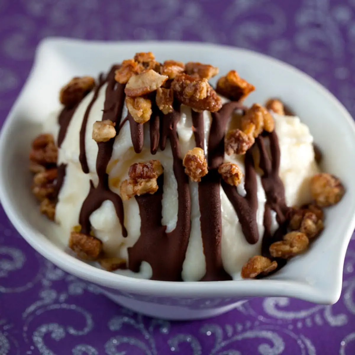 Bourbon Ball Sundae