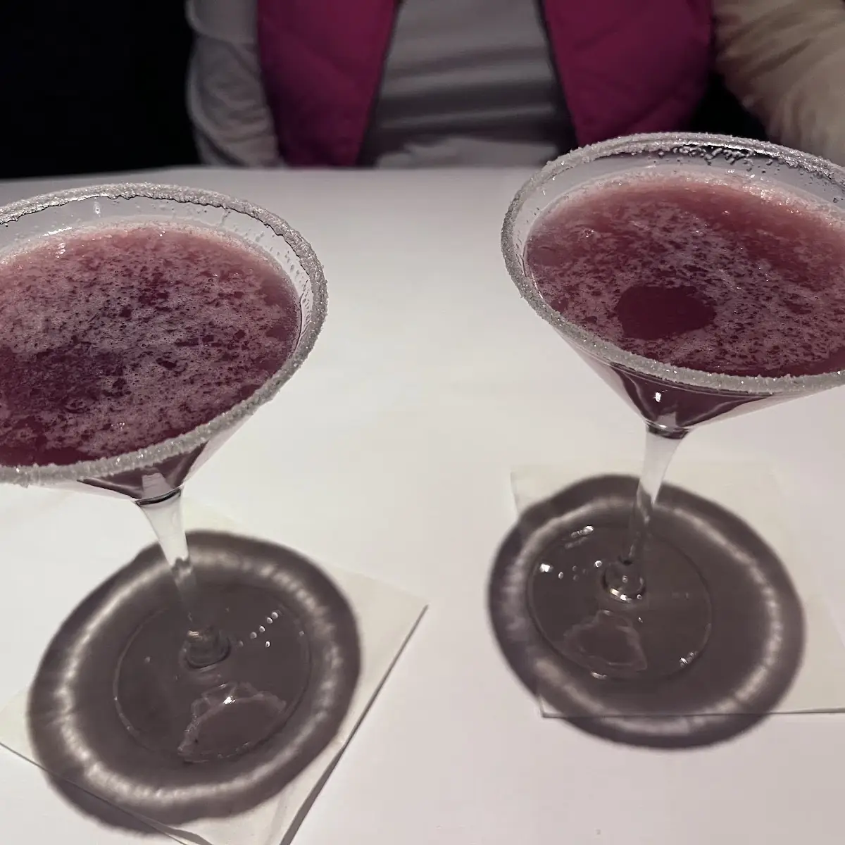 Blueberry Lemon Drop Martini