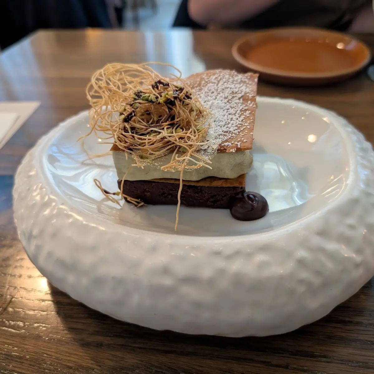 Dark Chocolate Pistachio Cake
