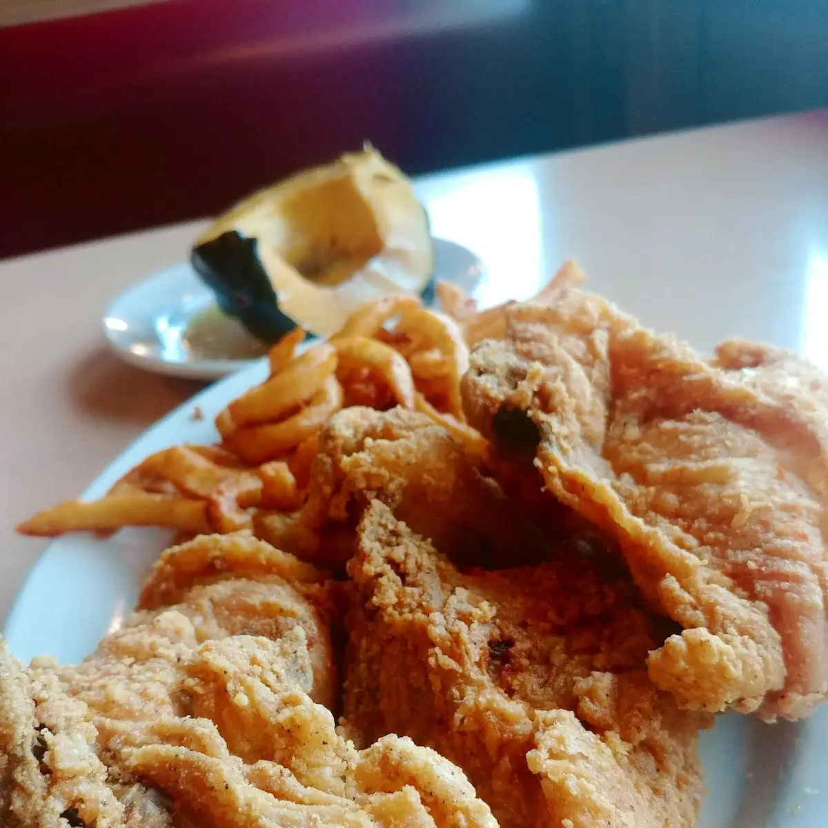 Battered Fried Chicken Cooked
