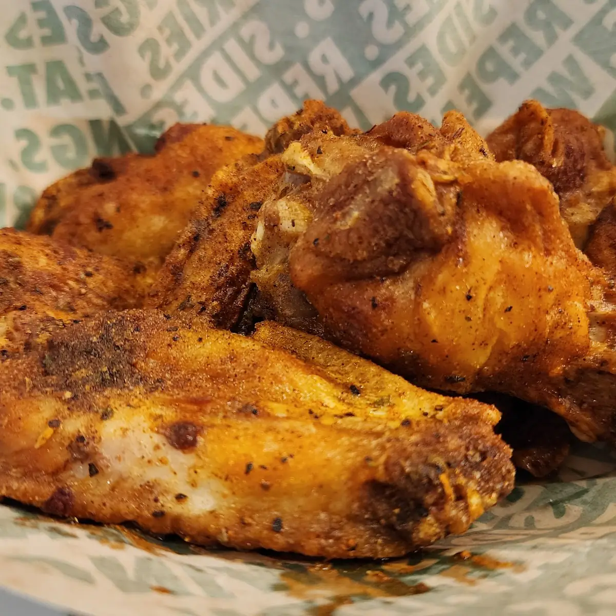 Louisiana Rub Wings