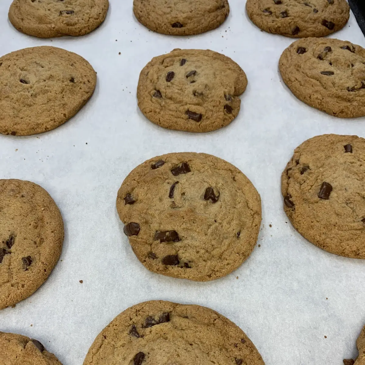 Chocolate Chip Cookie Square