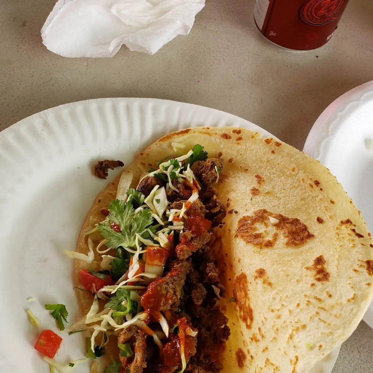 Chicken Soft Taco
