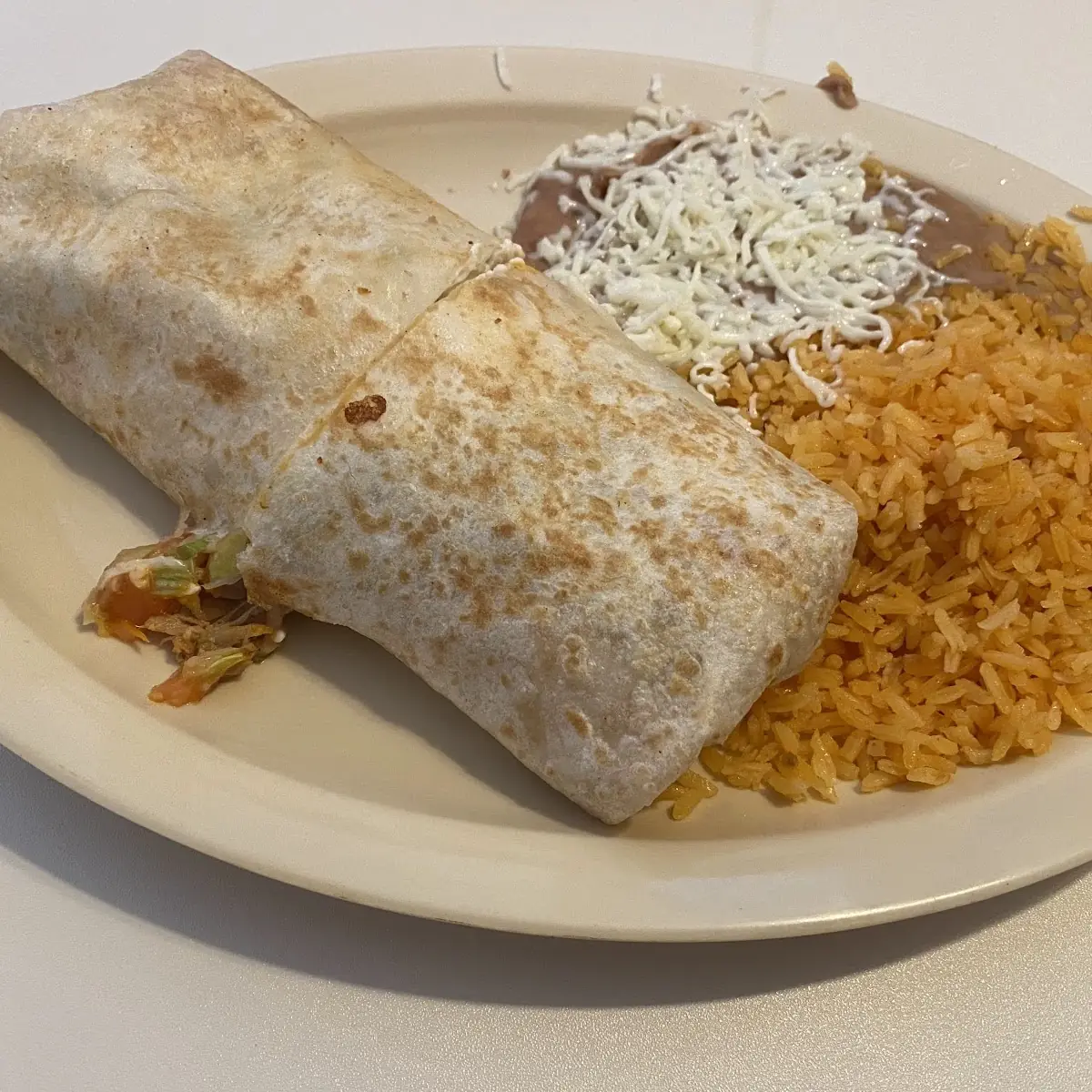 Chicken Burrito Dinner