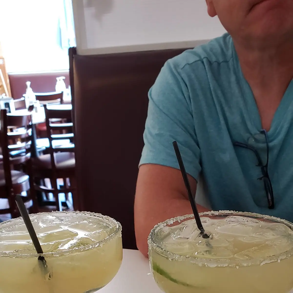 Regular Margaritas on Rocks with Salt