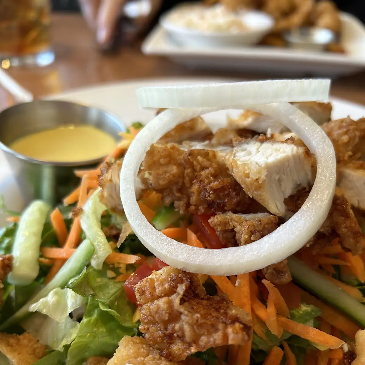 Southern Fried Chicken Salad