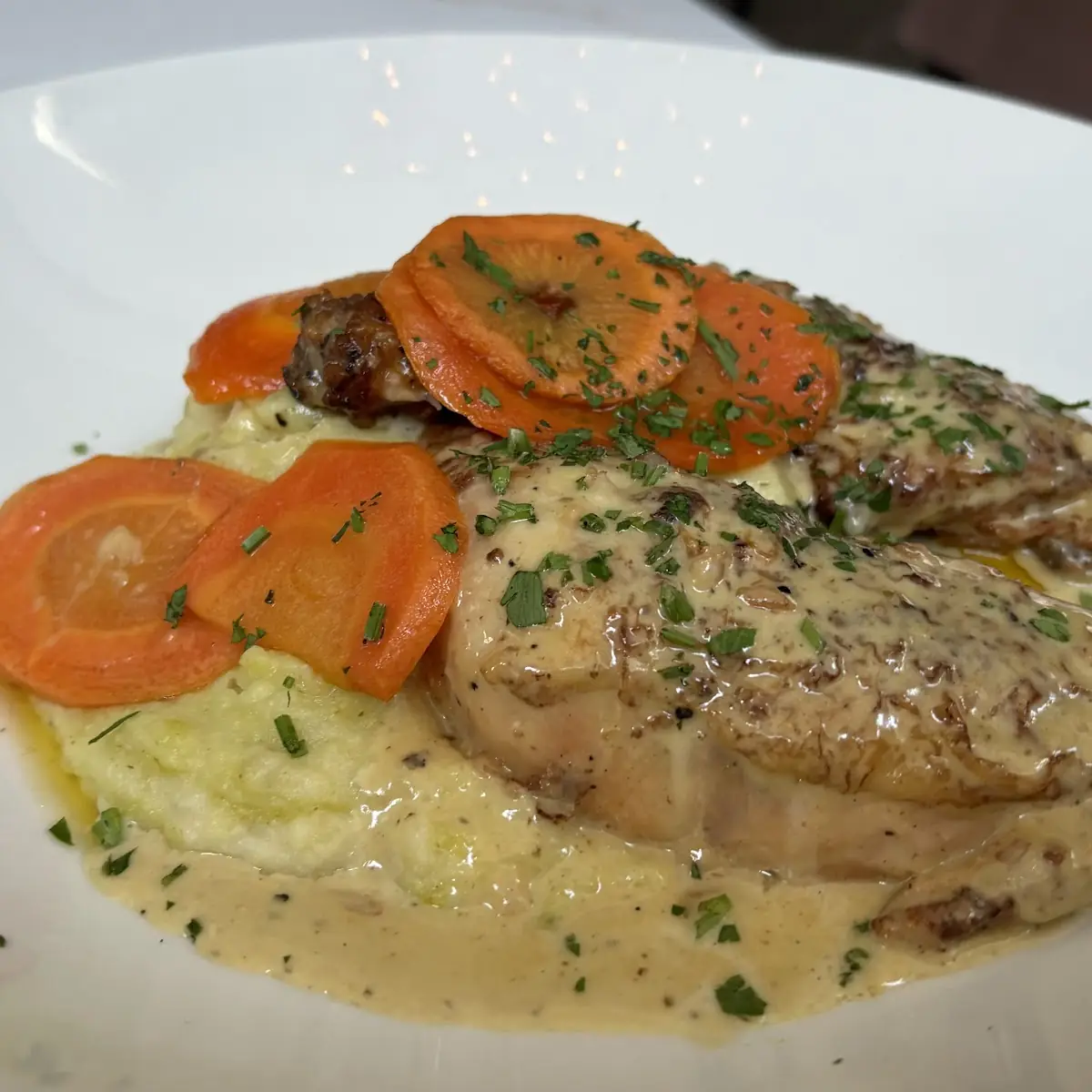 Chicken Special with Mashed Potatoes