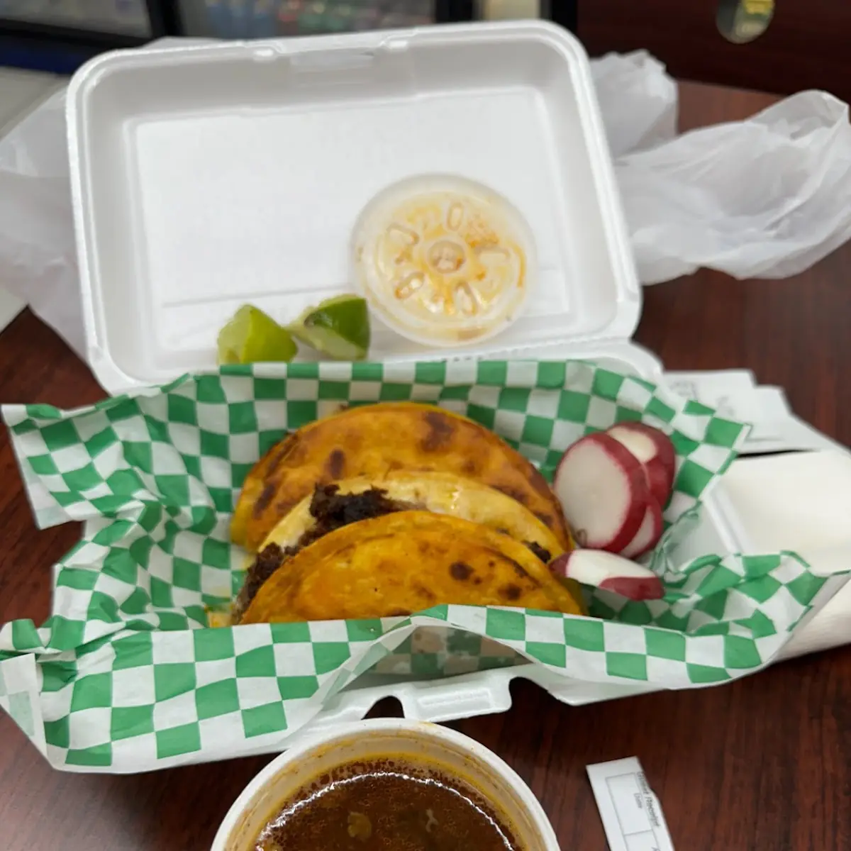 Beef Birria Tacos with Beef Consome
