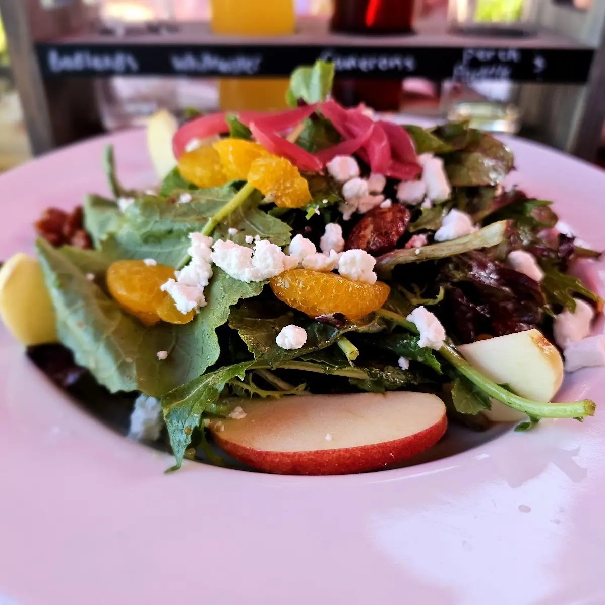 Summer Salad, Perch and Paddle