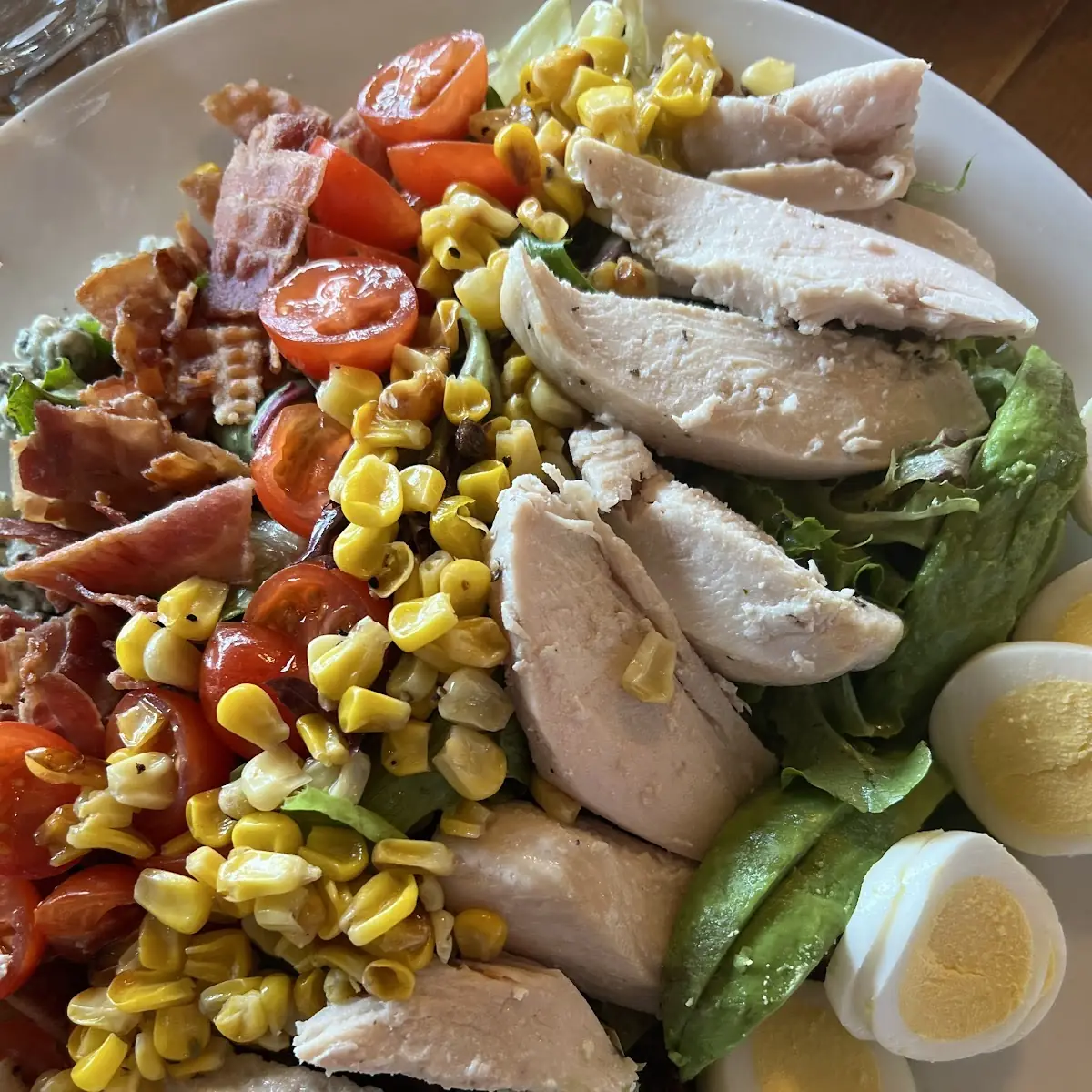 Traditional Cobb Salad, Perch and Paddle