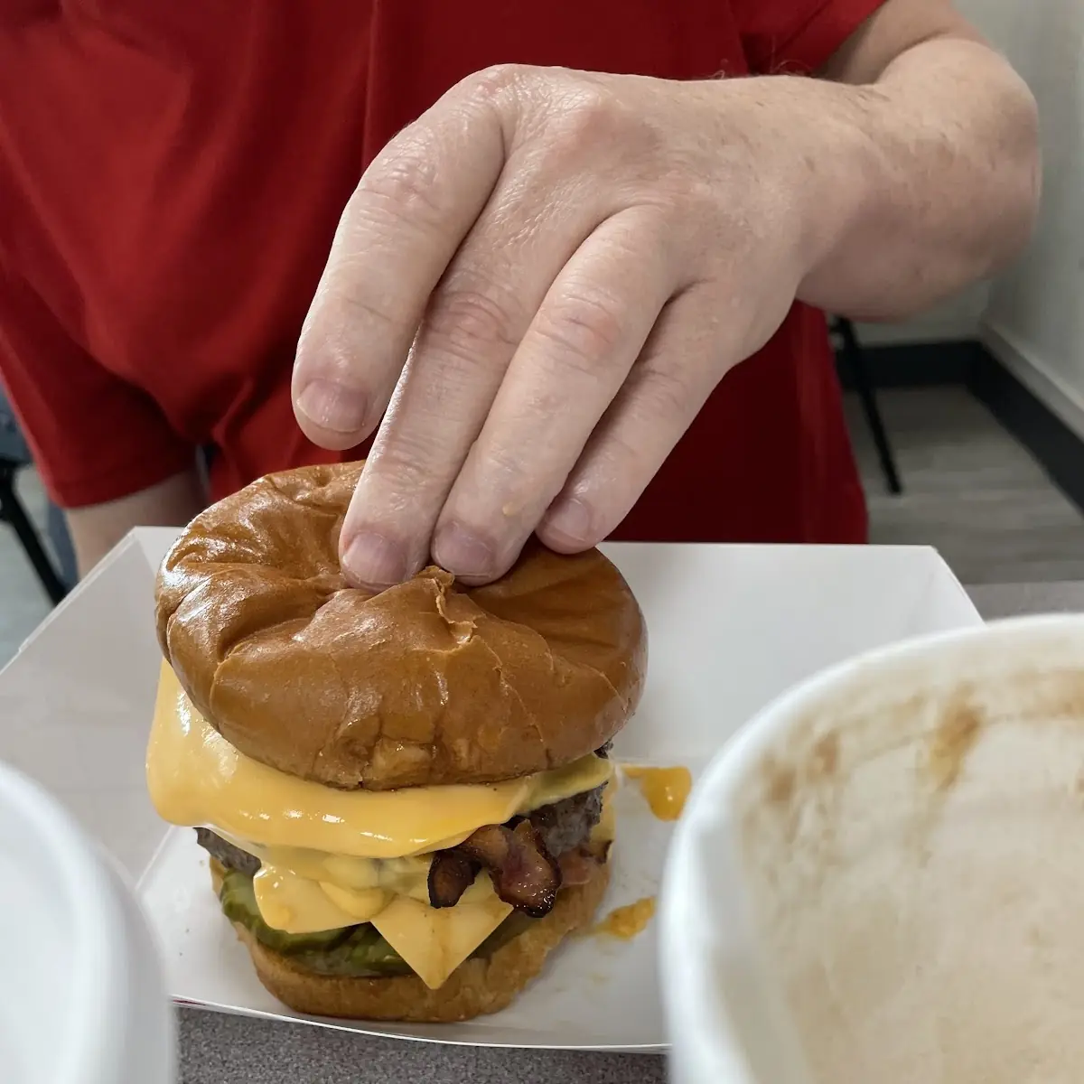 Double Bacon Cheese Burger