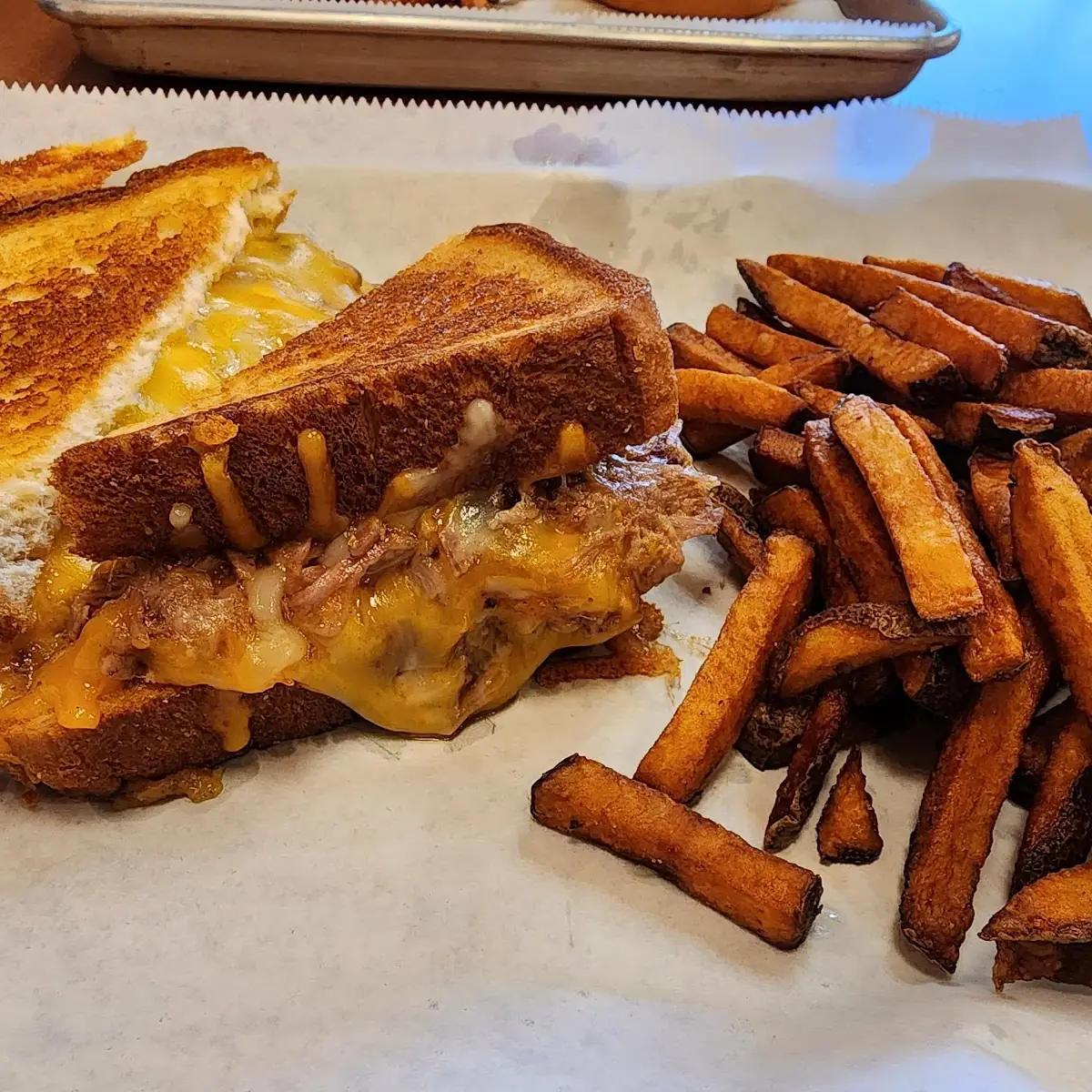 Grilled Cheese and Fries