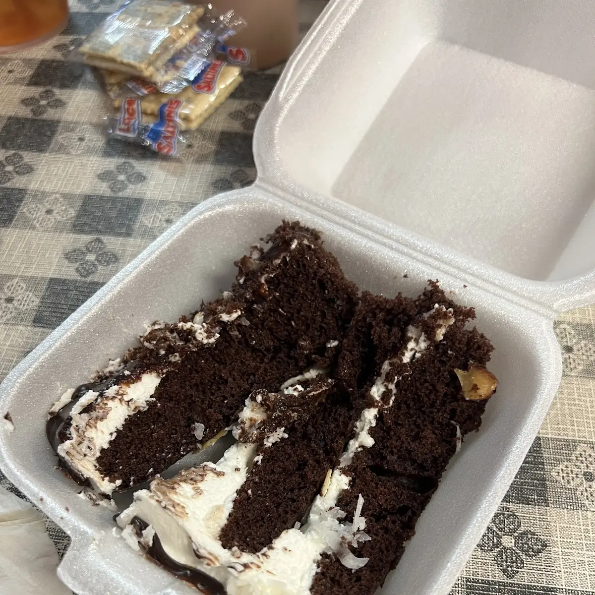 Almond Joy Cake Slice