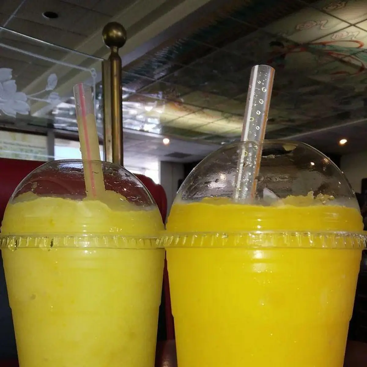Peach & Passion Fruit Slushie