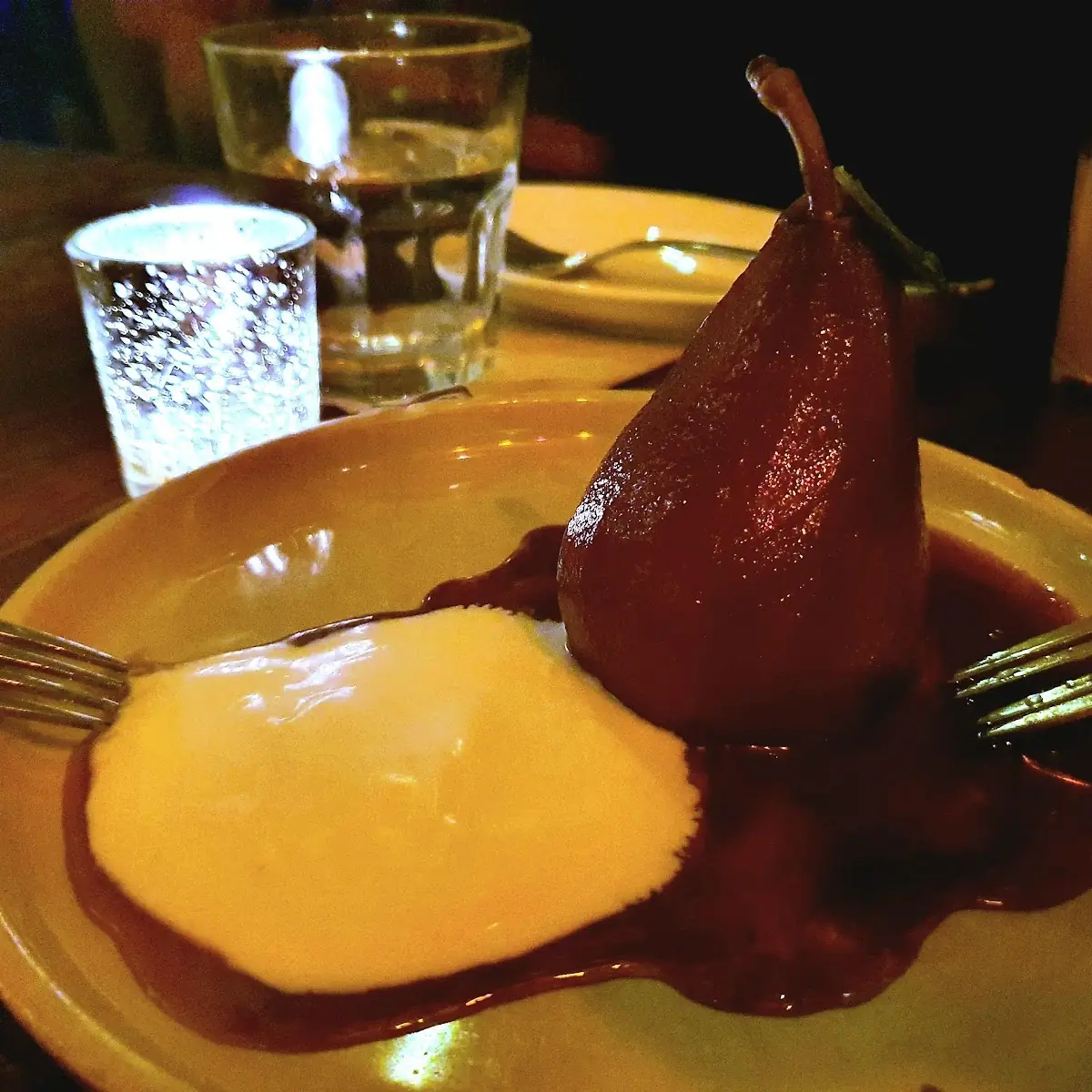 Poached Pear