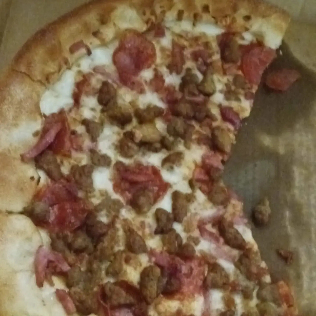 Large Stuffed Crust Meat Lover's Pizza
