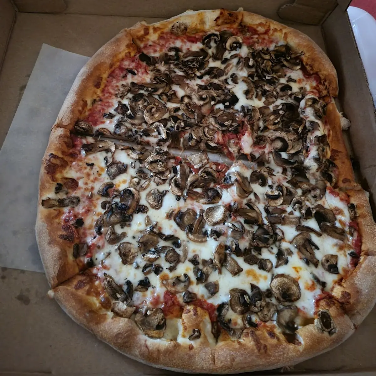 Mushroom Pizza