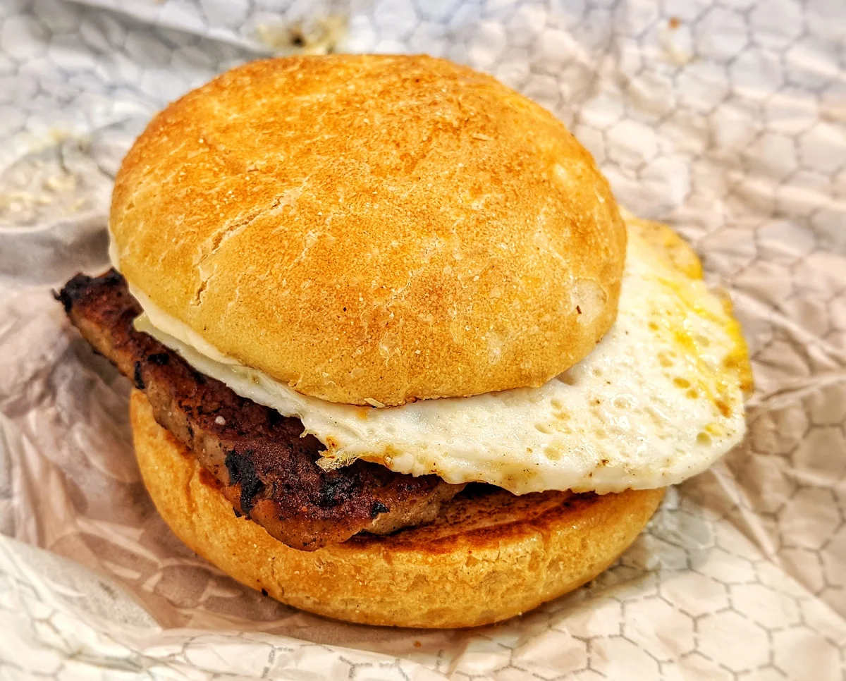 Classic Sausage Egg & Cheese Sandwich