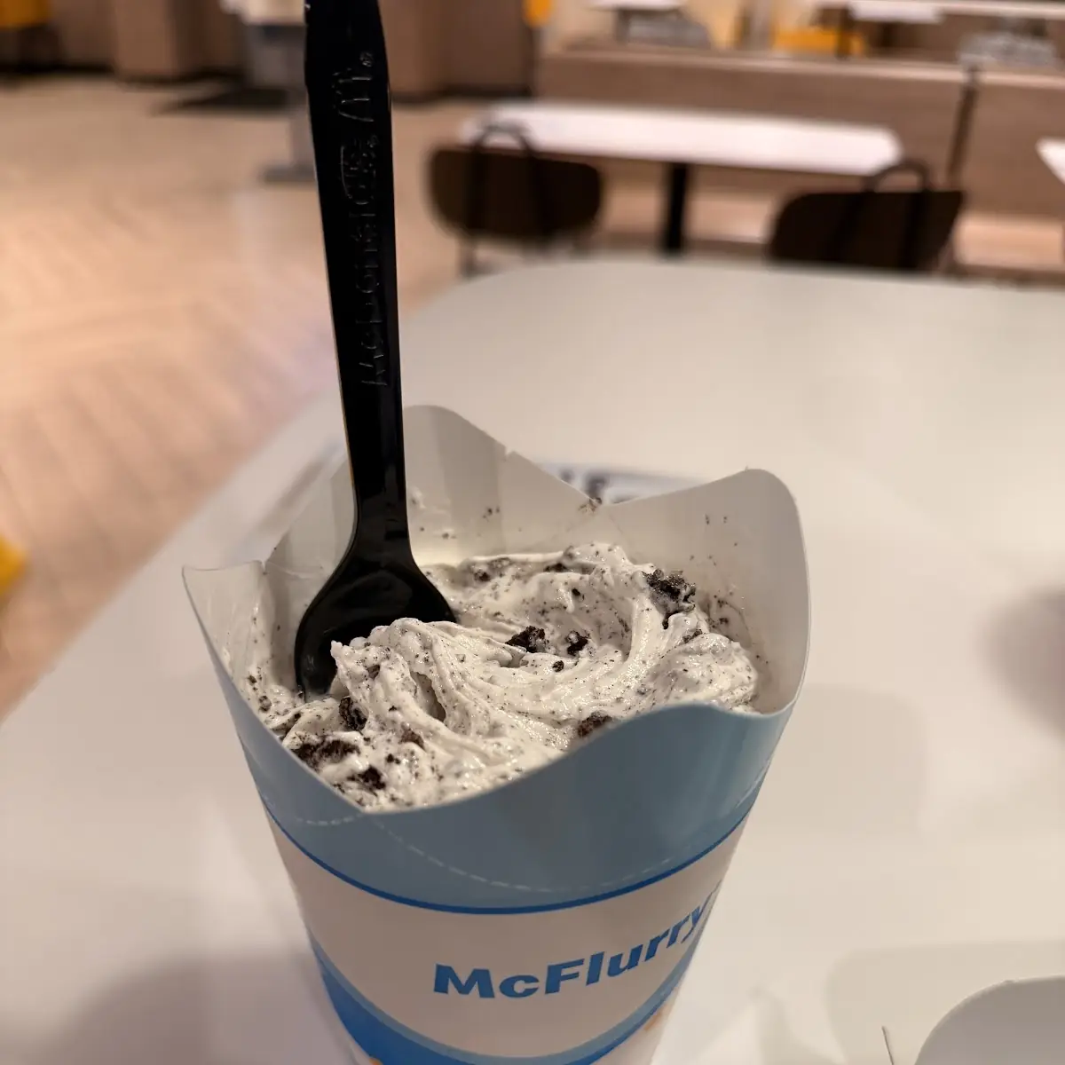 Mcflurry with Oreo Cookies